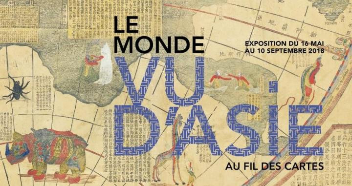 Cartel de la Exposición 'Le Monde Vu D´Asie /MUSEO GUIMET