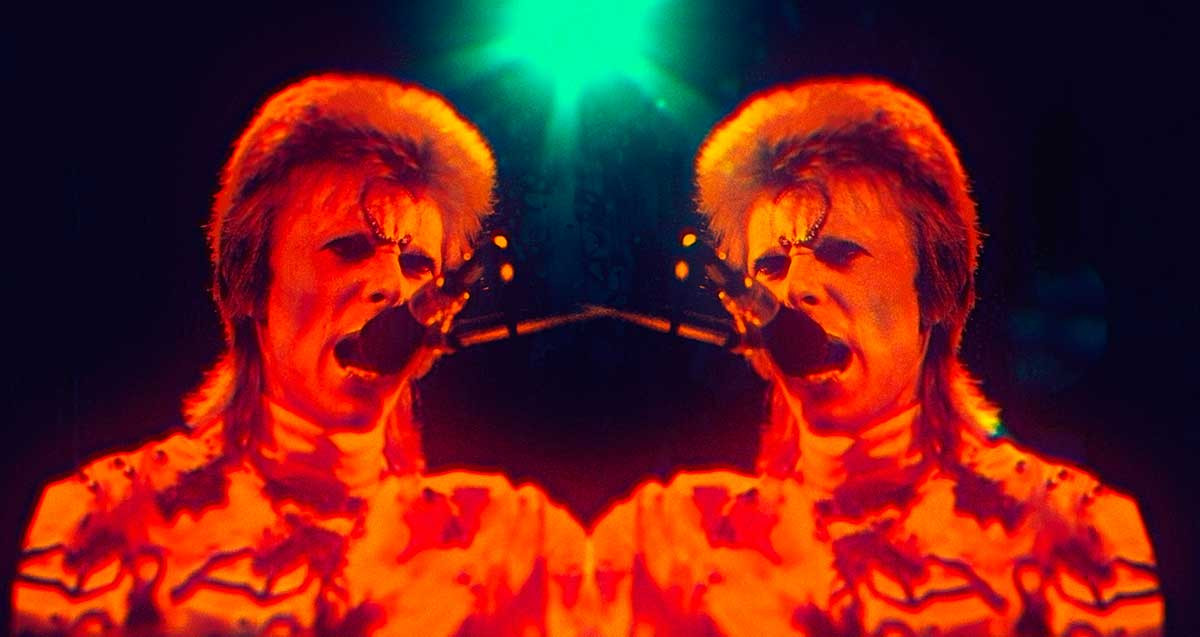 Una imagen de David Bowie en el documental 'Moonage daydream'