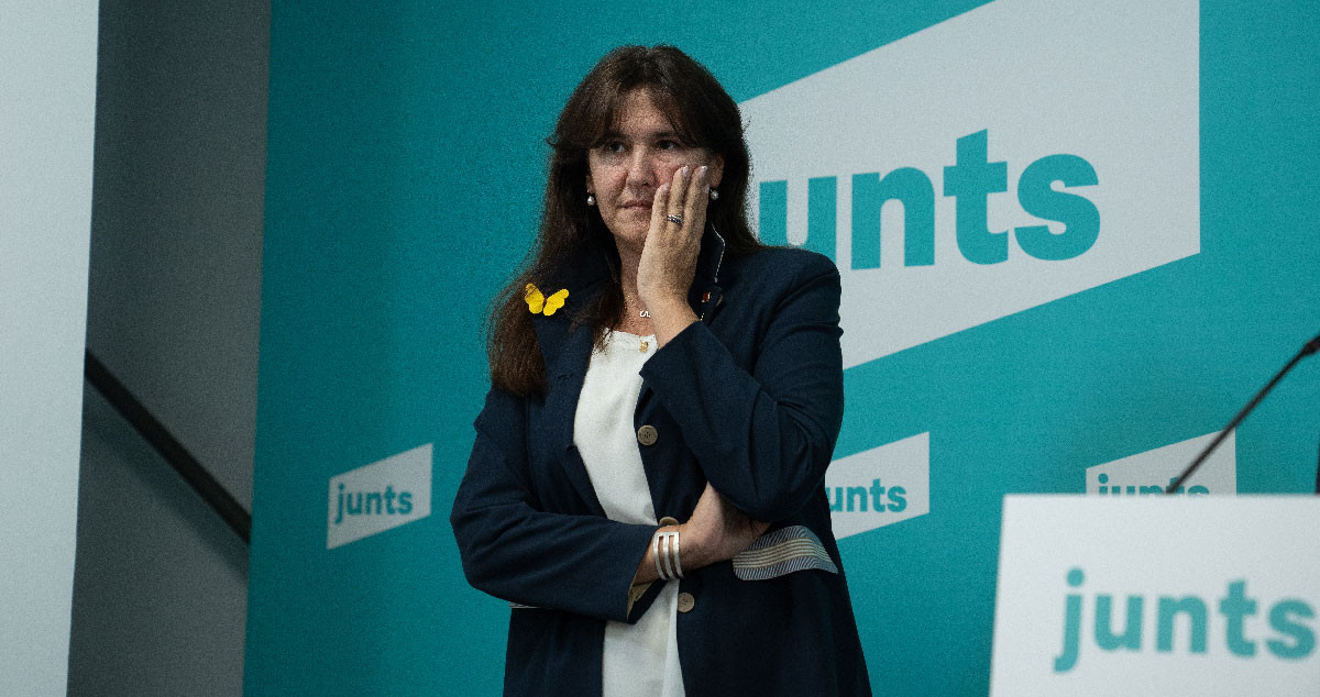 La presidenta de Junts, Laura Borràs, que acudirá sola a su juicio por corrupción / EUROPA PRESS