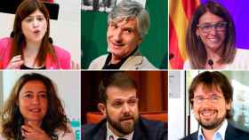 Gemma Geis, Josep Maria Argimon, Meritxell Budó, Mercè Conesa, Gerard Figueras y Ricard Font, políticos de Junts que ya han encontrado otros cargos