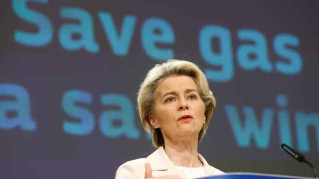Ursula von der Leyen, presidenta de la Comisión Europea. Bruselas planea suavizar el plan para recortar el consumo de gas / EUROPA PRESS