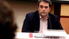 Adrià Comella, director del Servicio Catalán de Salut, en una comparecencia pública anterior / CG
