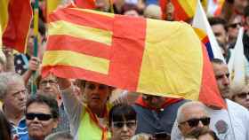Manifestación constitucionalista en Cataluña / EUROPA PRESS