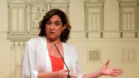 Ada Colau, alcaldesa de Barcelona, en una comparecencia anterior / EFE