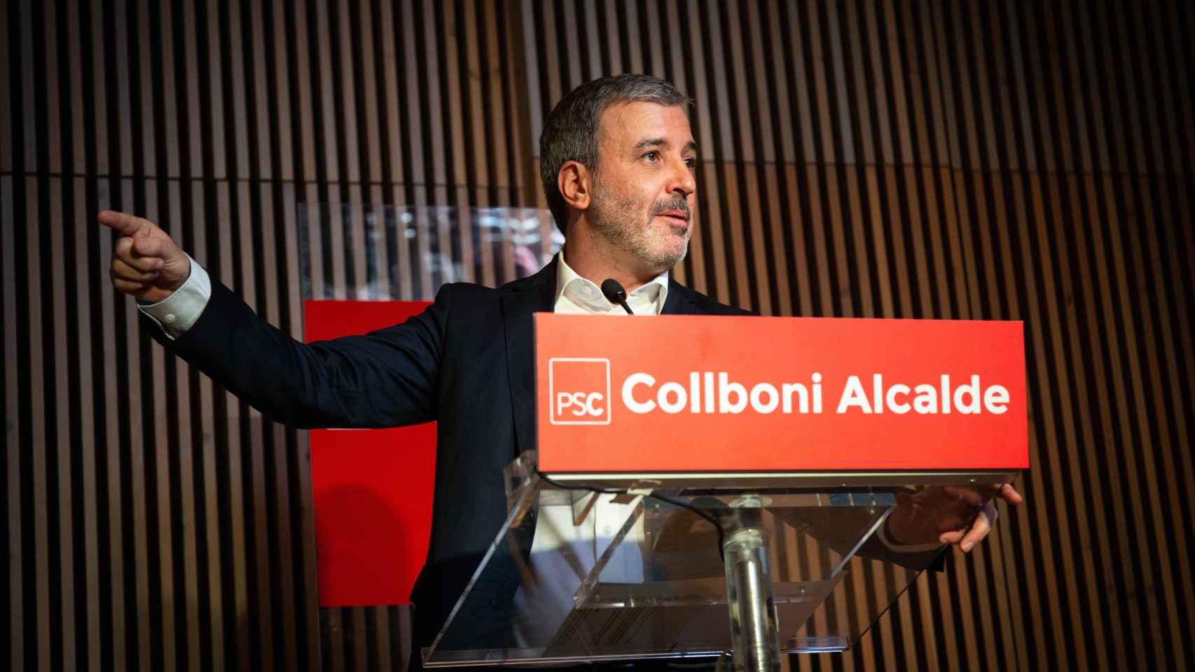 Jaume Collboni, candidato a la Alcaldía de Barcelona por el PSC