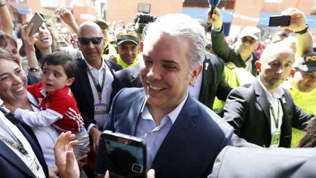 Iván Duque, presidente electo de Colombia por el Partido Centro Democrático / EE