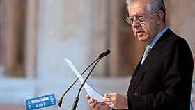 El ex primer ministro de Italia y ex comisario de la UE Mario Monti