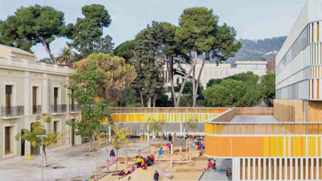 Imagen del recinto Maternelle del Liceo Francés de Barcelona / Cedida