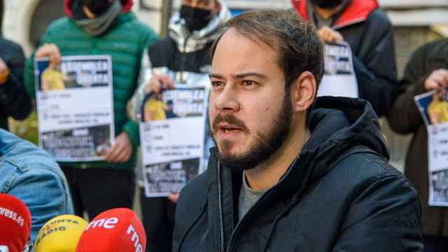 El rapero Pablo Hasel, que se enfrenta a cinco años de prisión por las protestas contra la detención de Puigdemont / ÓSCAR CABRERIZO - EUROPA PRESS