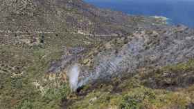 Zona del Cap de Creus afectada por el incendio / BOMBERS