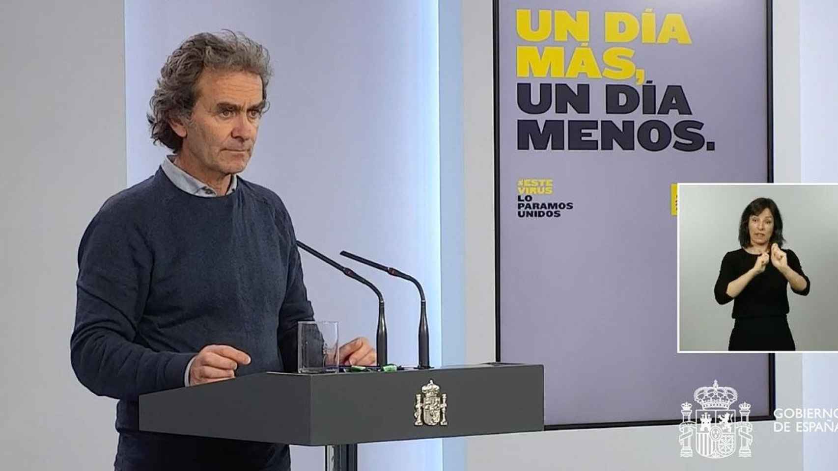 Fernando Simón en una rueda de prensa sobre los datos diarios del coronavirus en España / SANIDAD