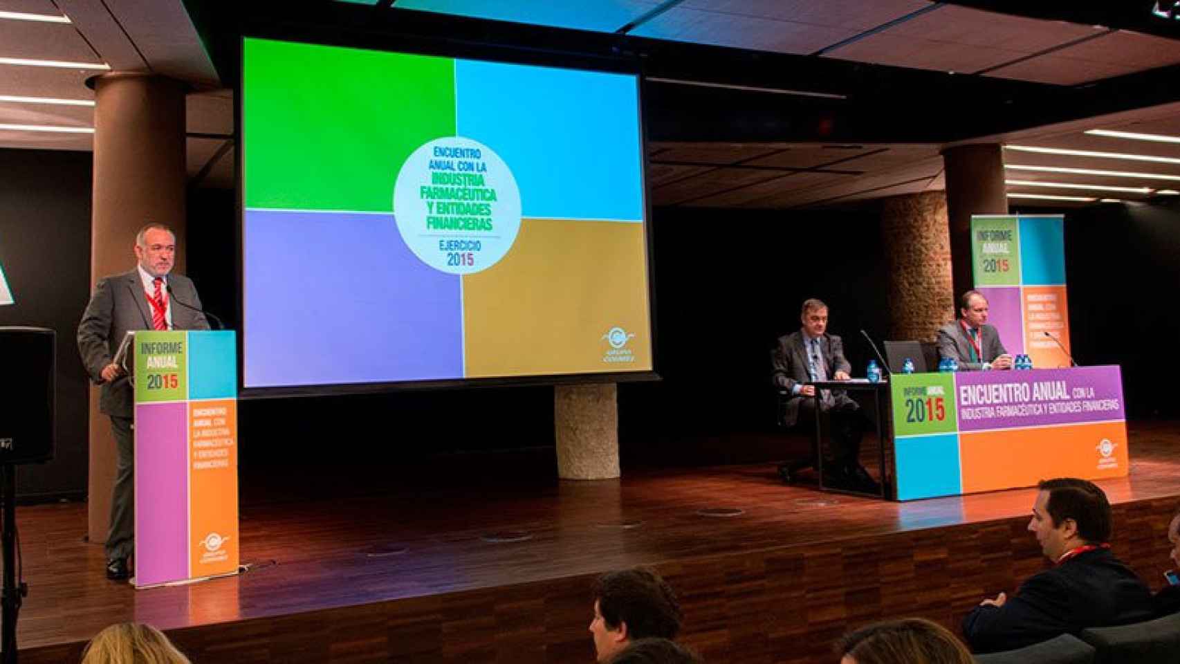 Acto de presentación de los resultados del Grupo Cofares en Barcelona.