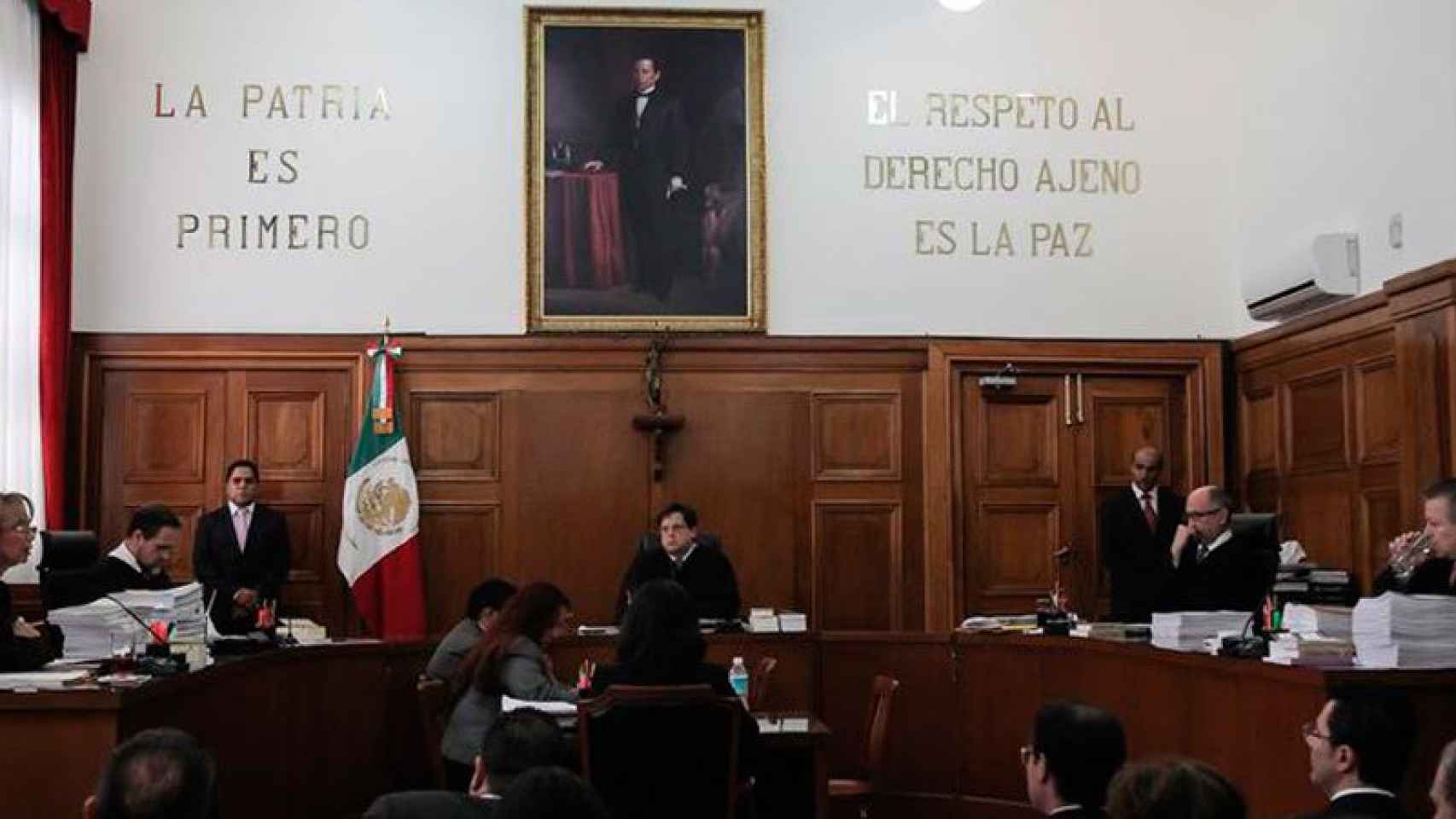 El magistrado Arturo Zaldívar fue el encargado de leer el fallo / EFE