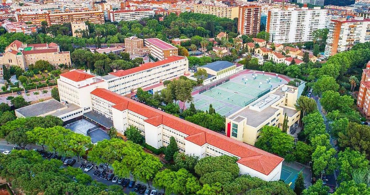 Vista aérea del campus de Bosch i Gimpera del Liceo Francés de Barcelona (LFB) / CG