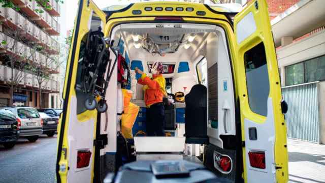 Una ambulancia del SEM como las que opera Falck en el Vallès, Baix Llobregat / EP