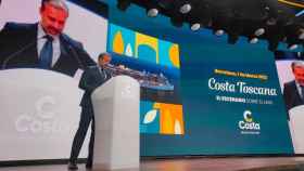 Mario Zanetti, presidente global de Costa Cruceros, en Barcelona hoy / CG