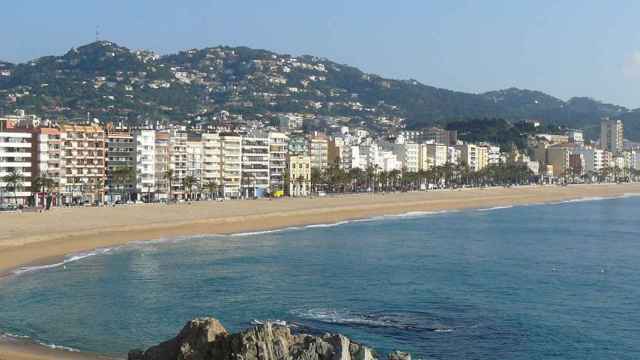 Vistas de la playa de Lloret de Mar