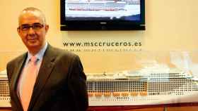 Emiliano González, director general de MSC Cruceros España.