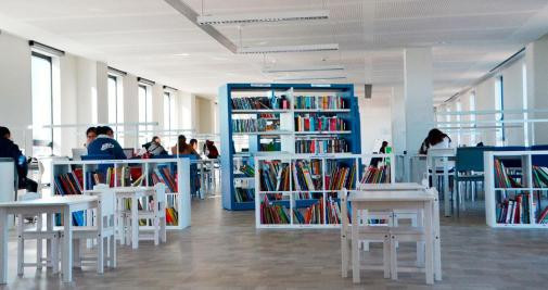 La biblioteca de Hamelin Laie de Montgat / Cedida