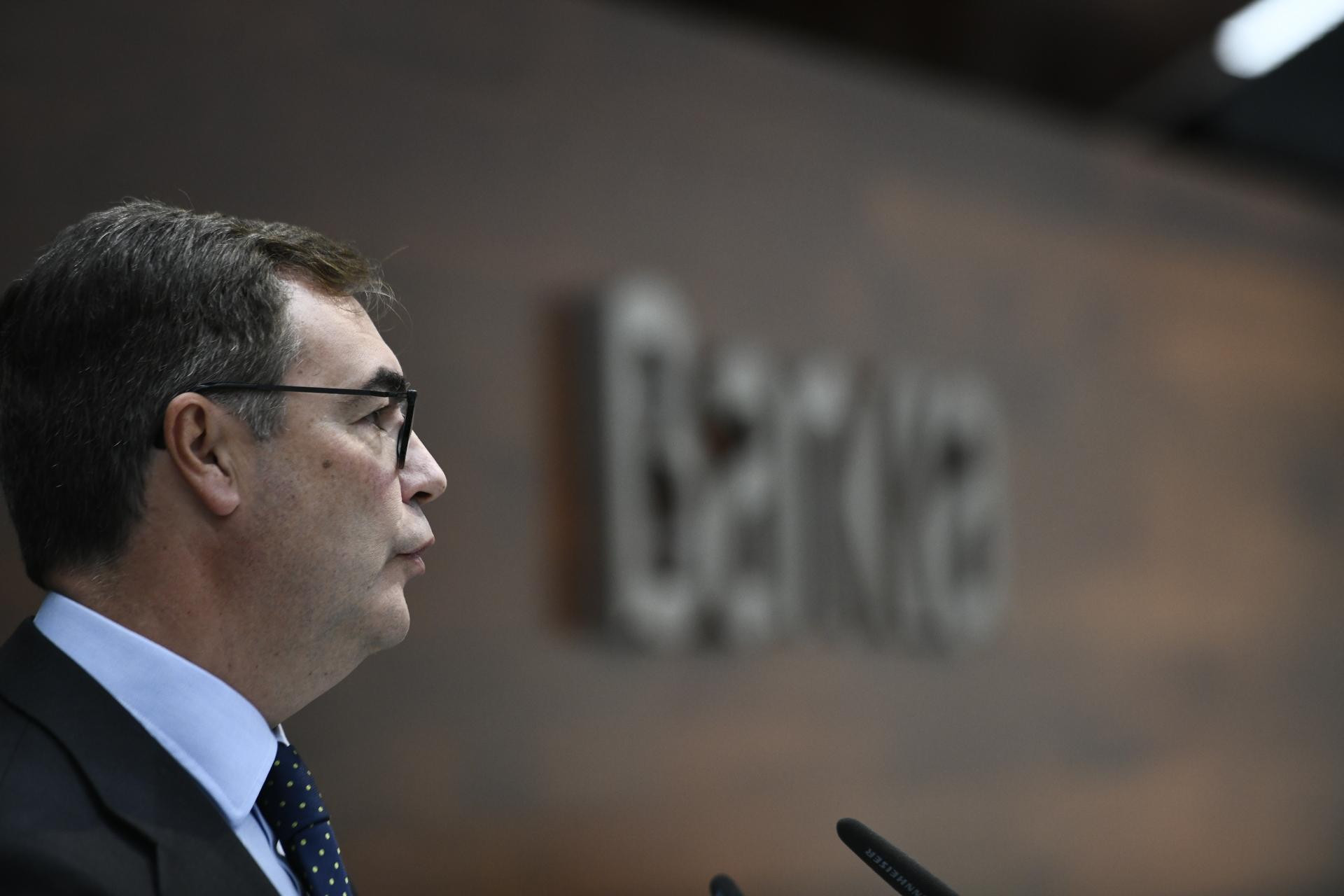 El consejero delegado de Bankia José Sevilla durante su intervención / EP