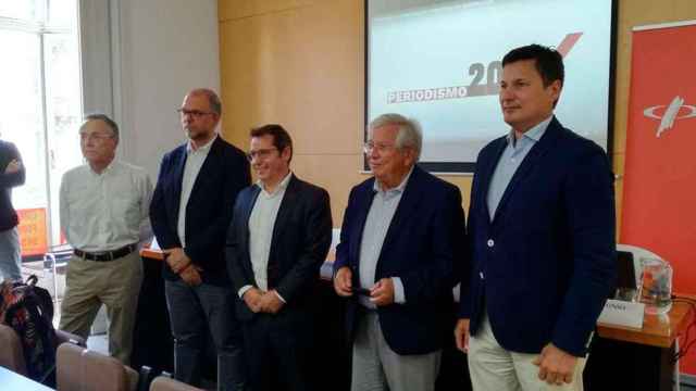 Presentación del libro 'Periodismo 2030' en el Colegio de Periodistas de Cataluña / CG