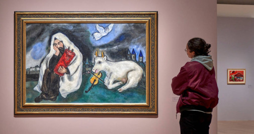 Exposición sobre Chagall / © SCHIRN KUNSTHALLE FRANKFURT 2022 - NORBERT MIGULETZ