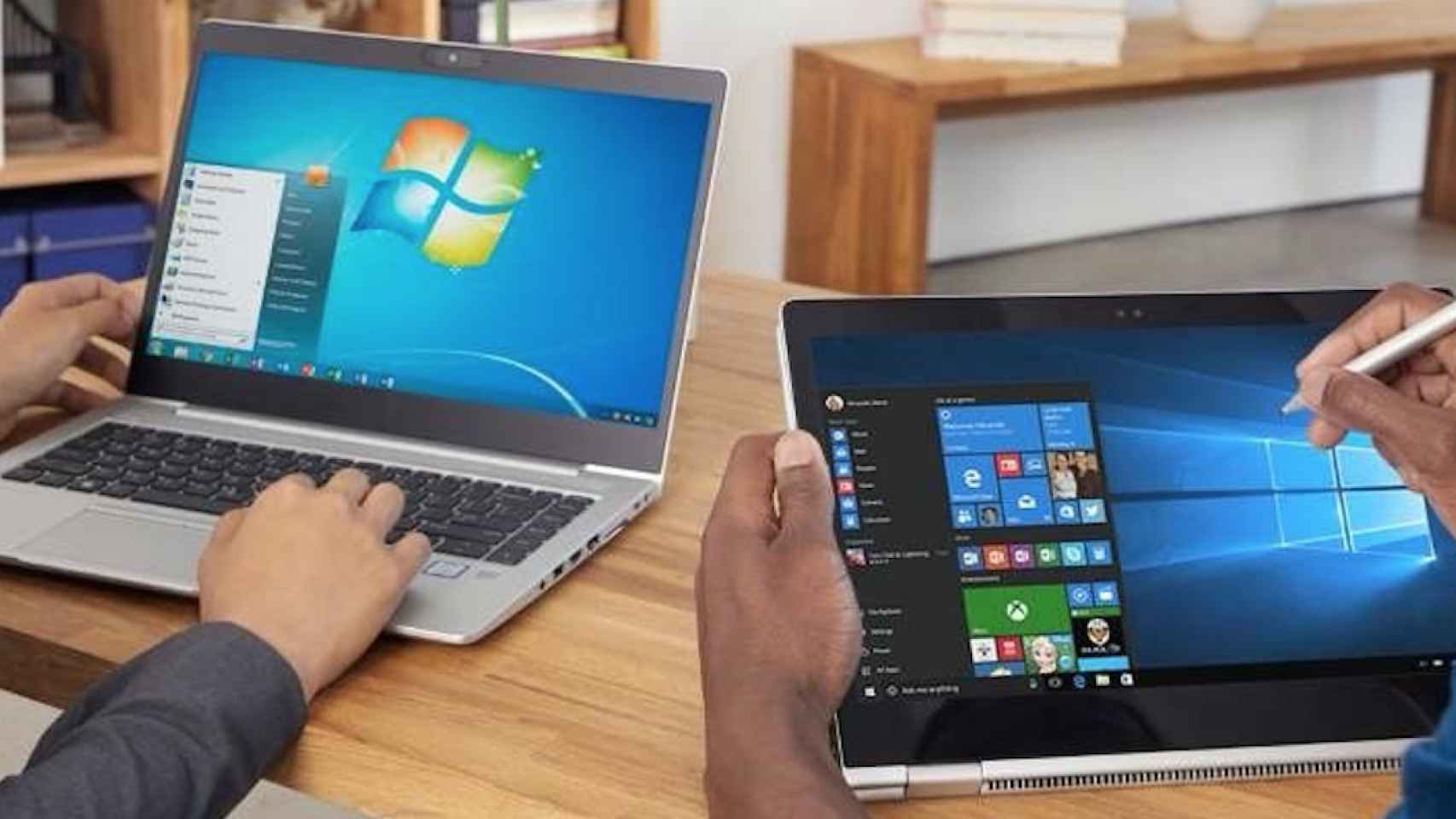 riega la flor Representación Por el contrario Windows 7 sobrevive en el 14% de los ordenadores españoles