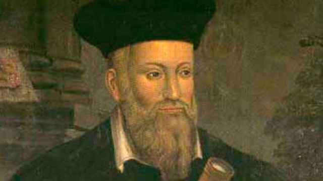 Retrato de Nostradamus, médico y astrólogo francés que publicó en 1555 su libro Les Prophéties (Las profecías) / PINTEREST