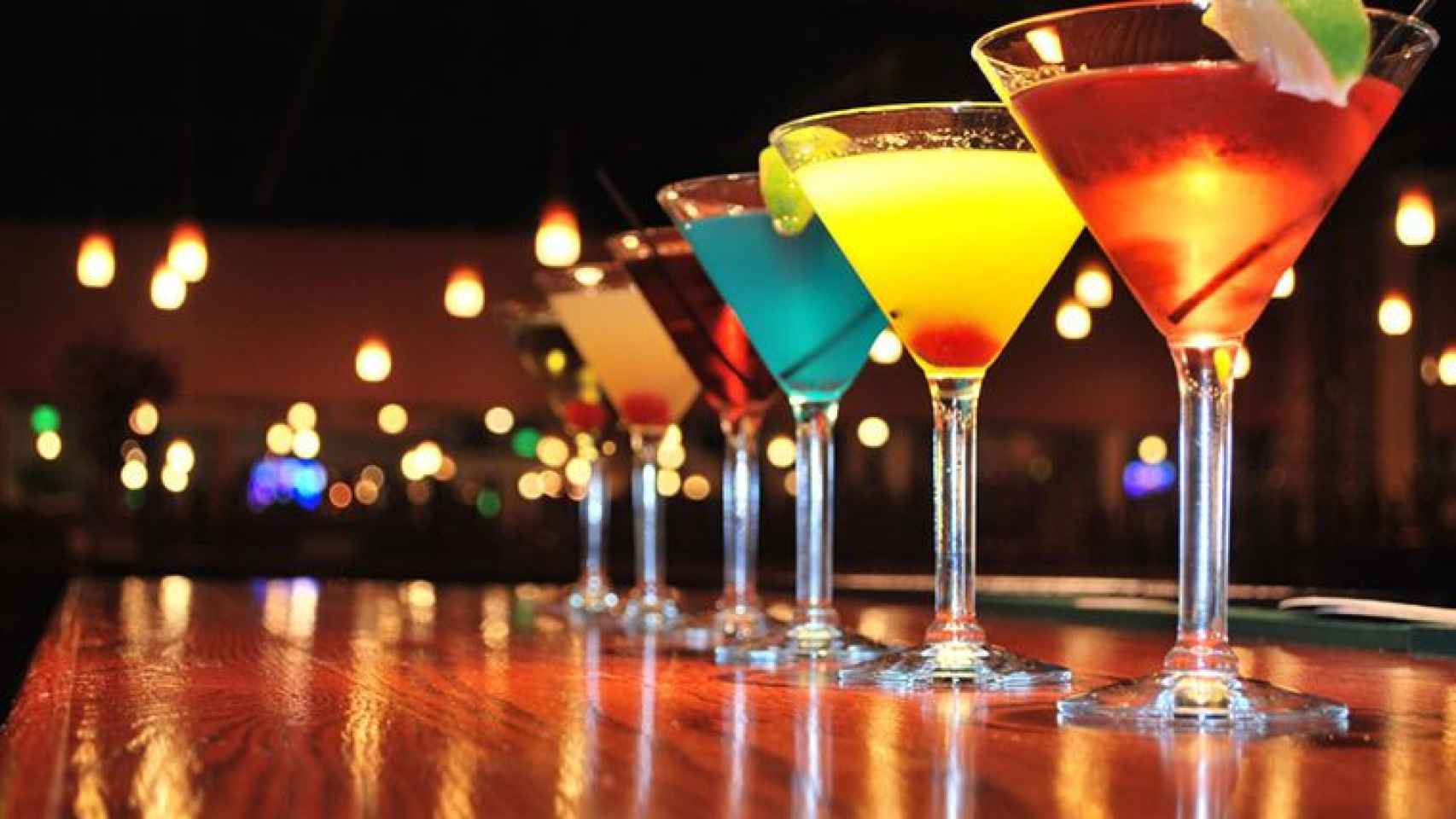 Una foto de archivo de cócteles bebida alcohólica