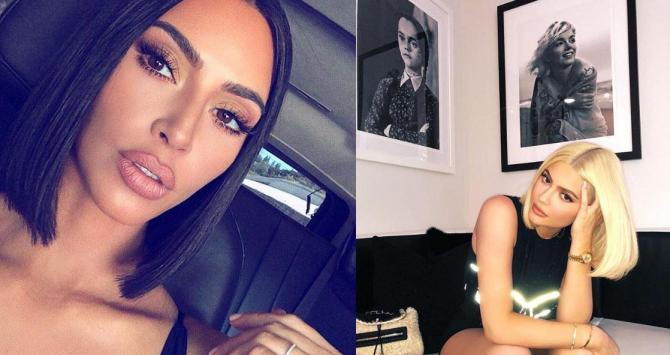 Kim Kardashian y Kylie Jenner han aprovechado el verano para lucir nuevo 'look' / INSTAGRAM