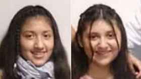Las dos jóvenes desaparecidas en una foto de archivo