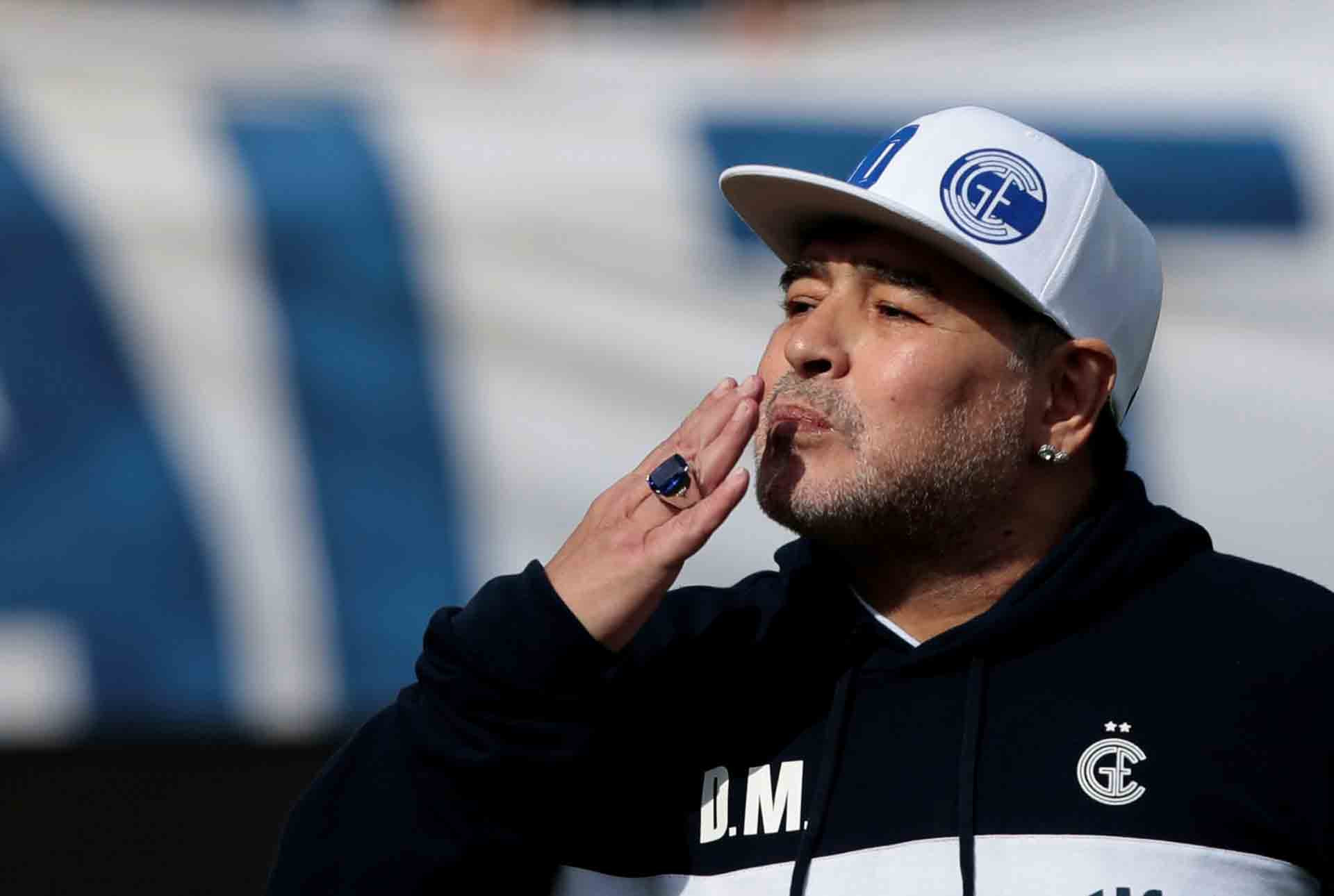 Diego Armando Maradona, en una imagen de archivo / EFE