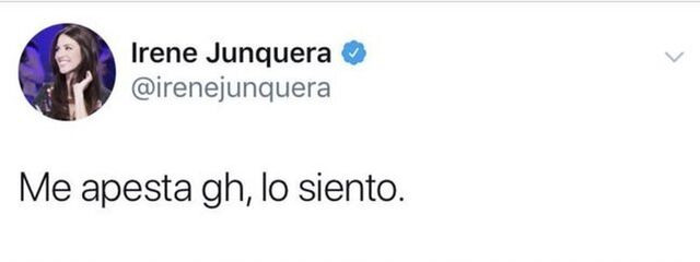 Irene Junquera tweet