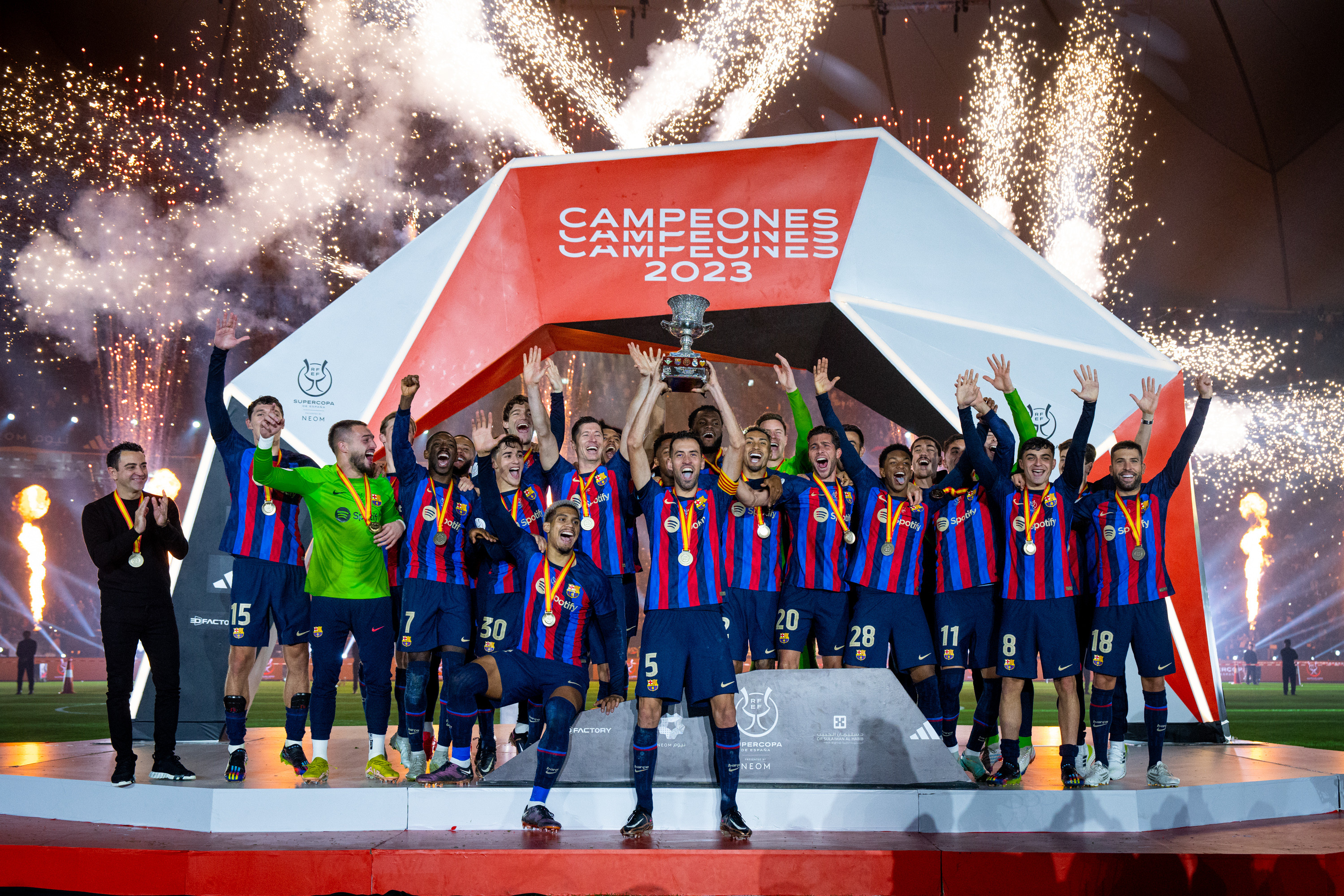 El Barça gana la Supercopa de España / FCB