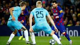 Messi, el mejor del Barça ante el Slavia | EFE