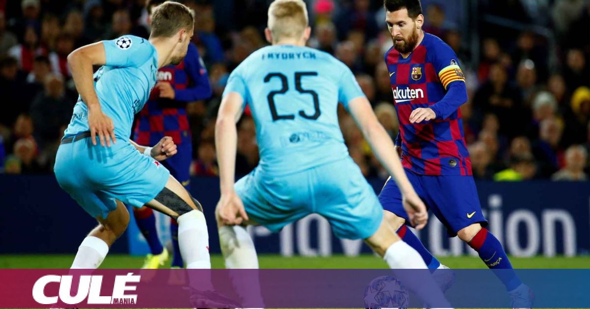 El Barça Se Estrella Contra El Slavia De Praga En Un Partido Soporífero 2751