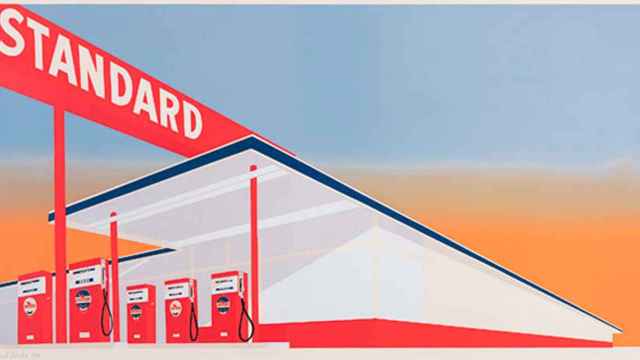 'Standard Station', obra de Ed Ruscha / WIKIART.ORG