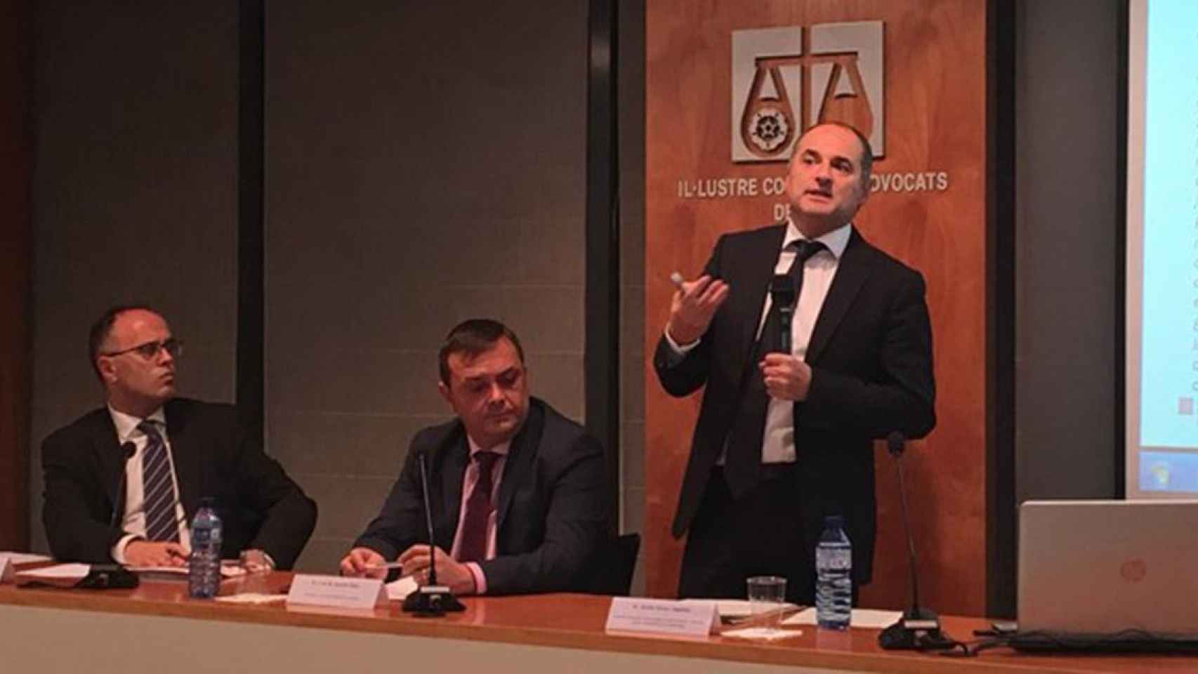Xavier Uriós, director general de Asuntos Contenciosos del gabinete jurídico de la Generalitat  / COLEGIO DE ABOGADOS DE REUS
