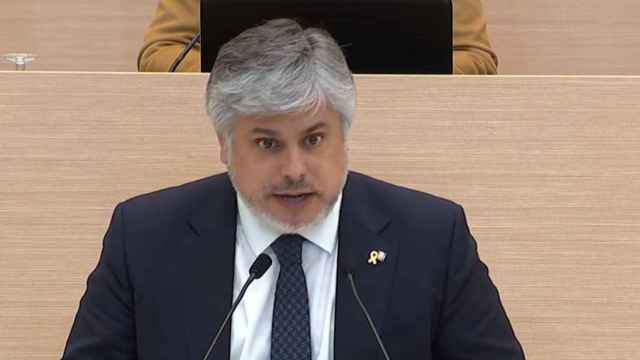 Albert Batet (JxCat), en el pleno de investidura / PARLAMENT