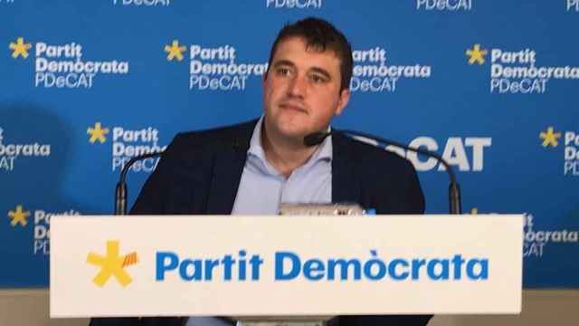 El presidente del PDeCAT, David Bonvehí / EUROPA PRESS