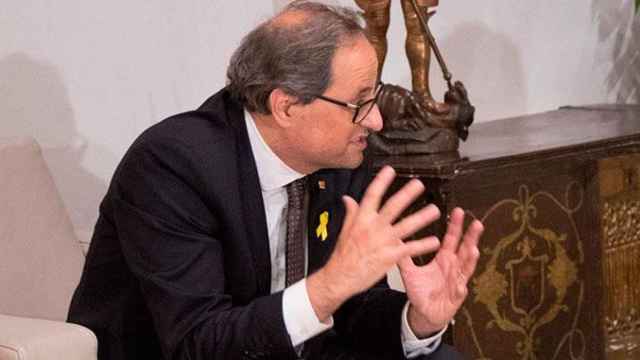 Torra exigirá al Rey disculpas por su discurso del 1-O