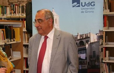 Joaquim Nadal, durante un acto en la Universidad de Girona