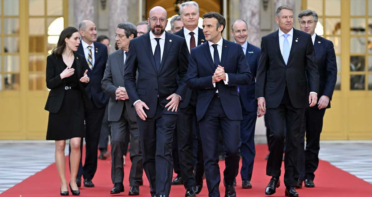 Cumbre de la Unión Europea en Versalles, Francia / ERIC LALMAND - EUROPA PRESS