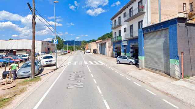 La carretera de la vergüenza, en Bescanó / GOOGLE STREET VIEW