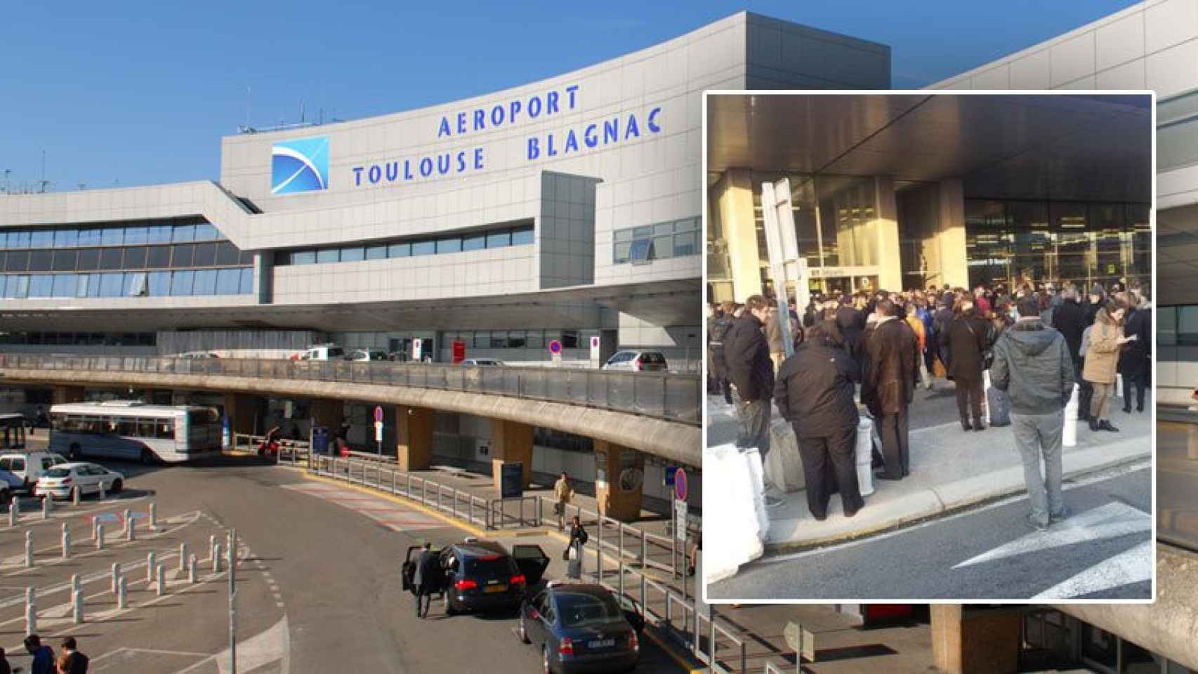 La policía ha evacuado el aeropuerto de Toulouse por una alerta de seguridad.