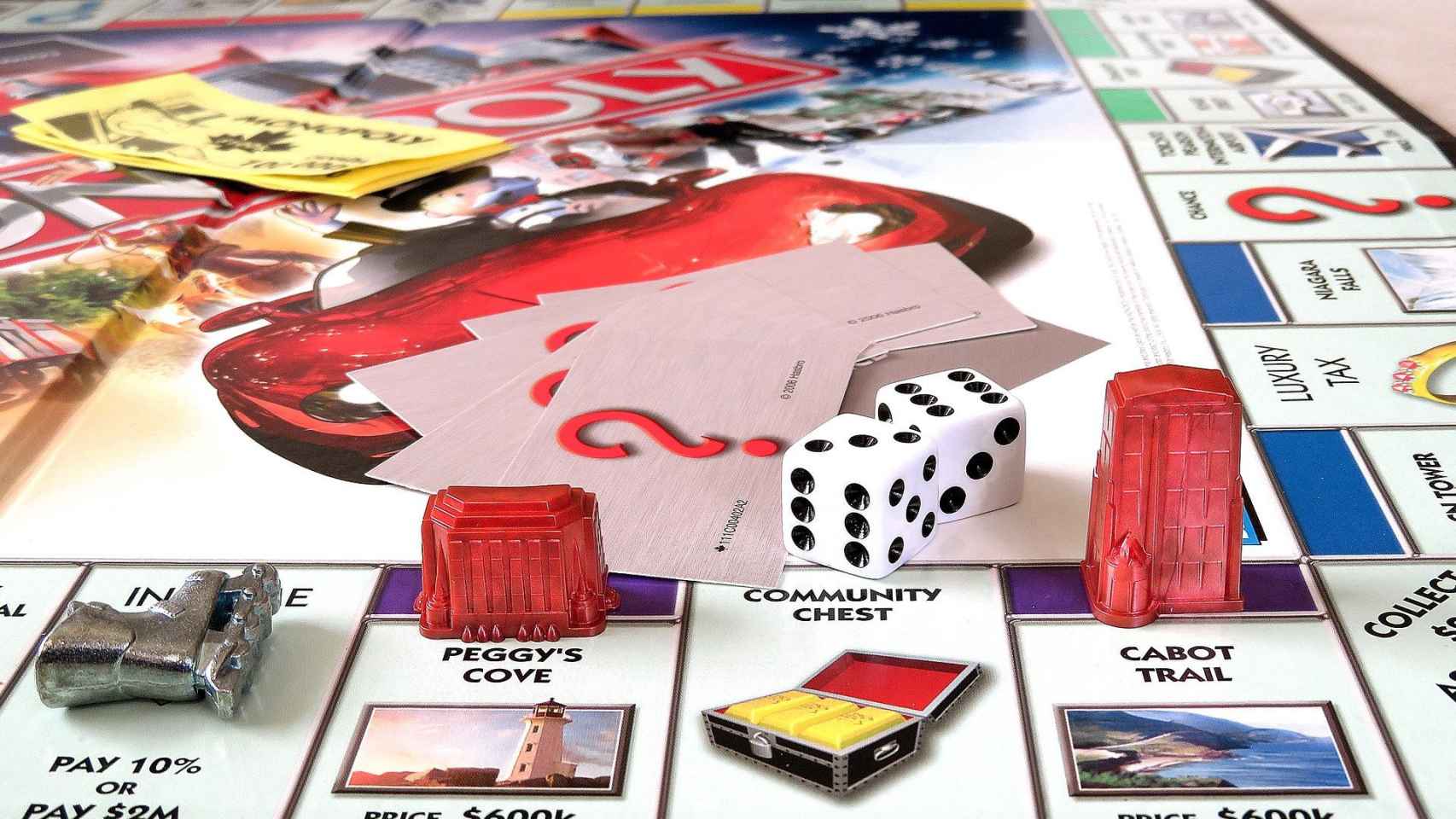 Tablero de Monopoly, un juego de mesa popular / PIXABAY