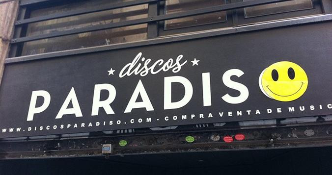 Fachada de Discos Paradiso / DISCOS PARADISO