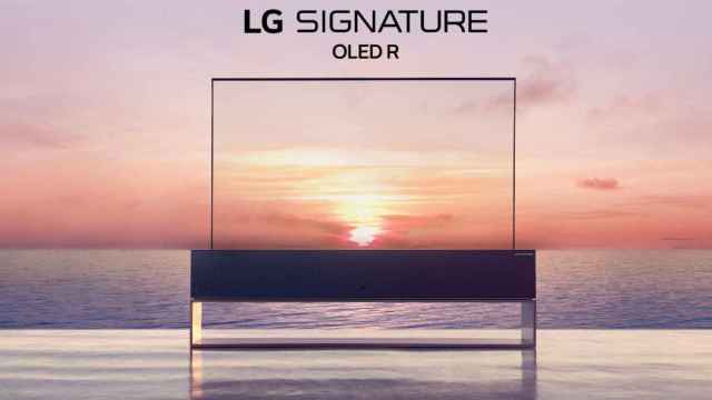 LG Signature Oled R, primer televisor enrollable del mundo