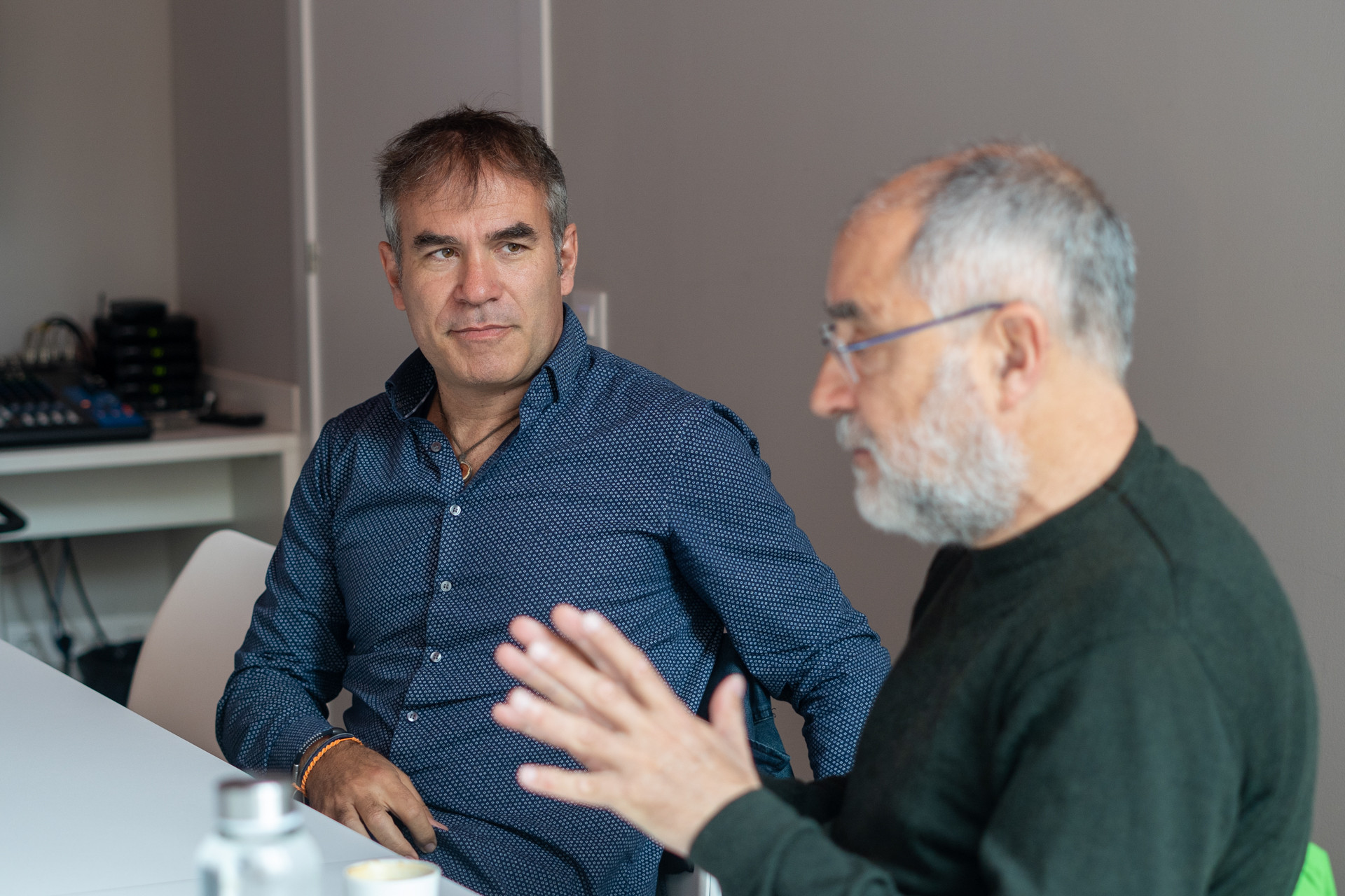 Entrevista a David Boronat, fundador de fundador de Multiplica, y a Alfons Cornella, fundador de Institute of Next / GALA ESPÍN