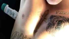 Justin Bieber muestra su tatuaje en Instagram
